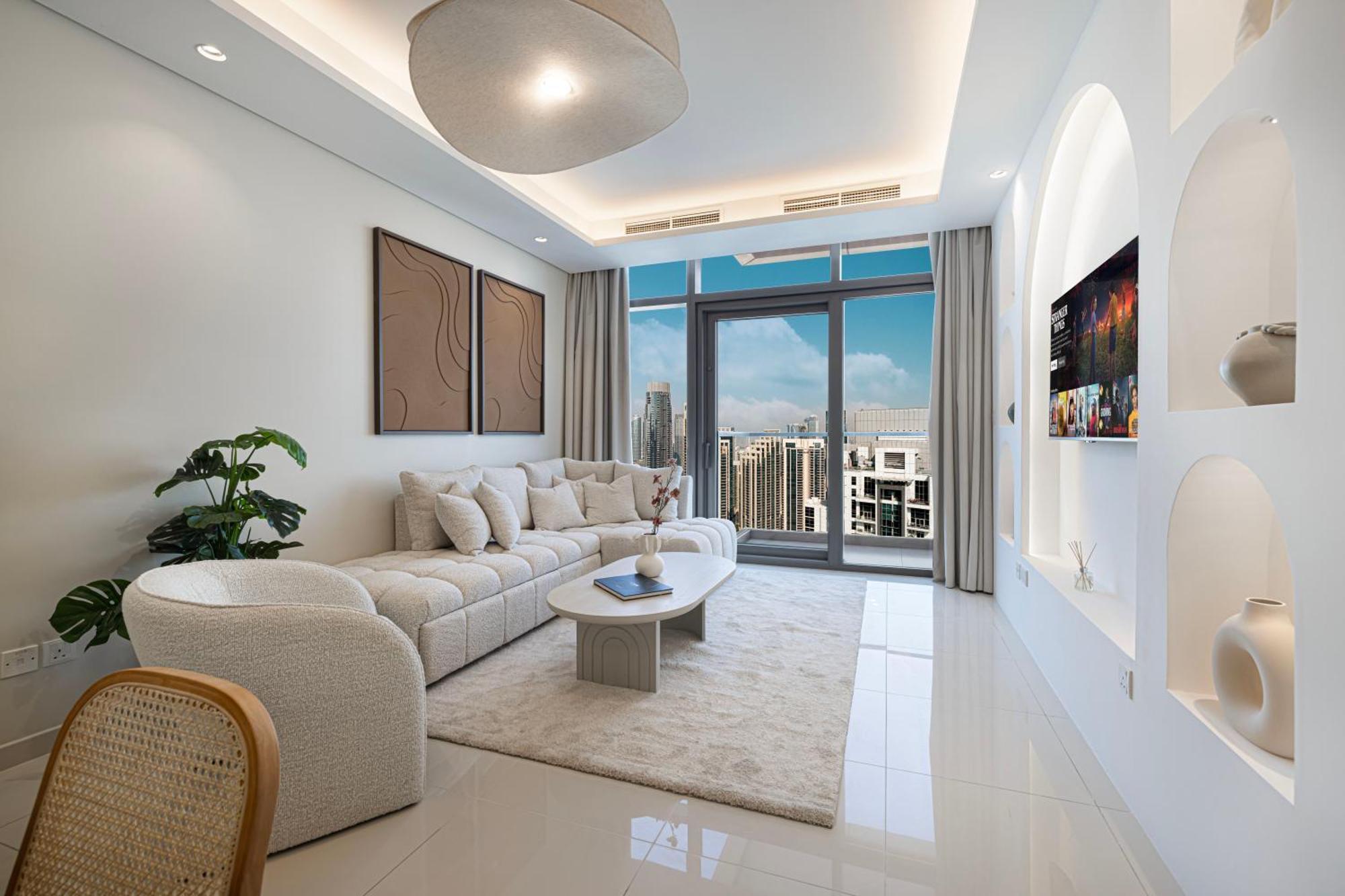 Paramount Midtown - Luxury & Infinity Pool With Burj Khalifa View *