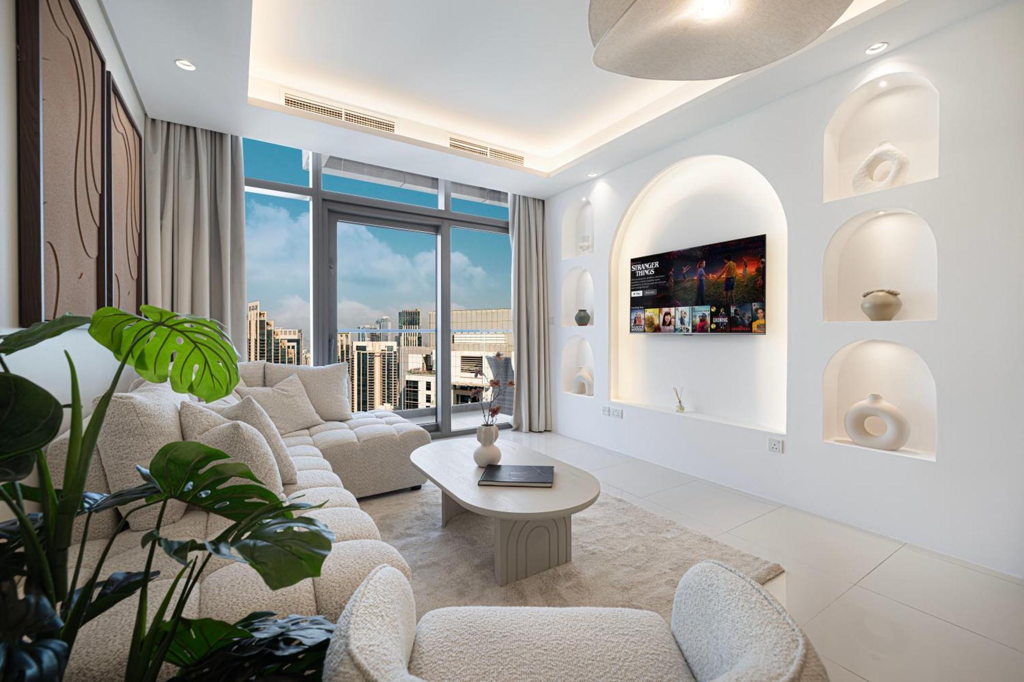 Paramount Midtown - Luxury & Infinity Pool With Burj Khalifa View Apartment