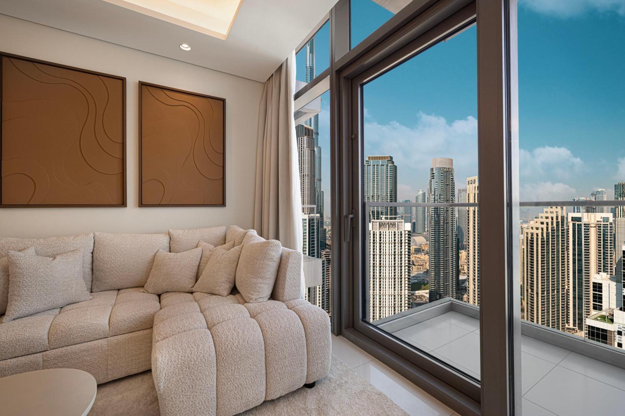 Paramount Midtown - Luxury & Infinity Pool With Burj Khalifa View * Dubai